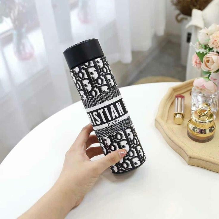 Dior Printed Thermo Flask LED Display Temperature Bottle