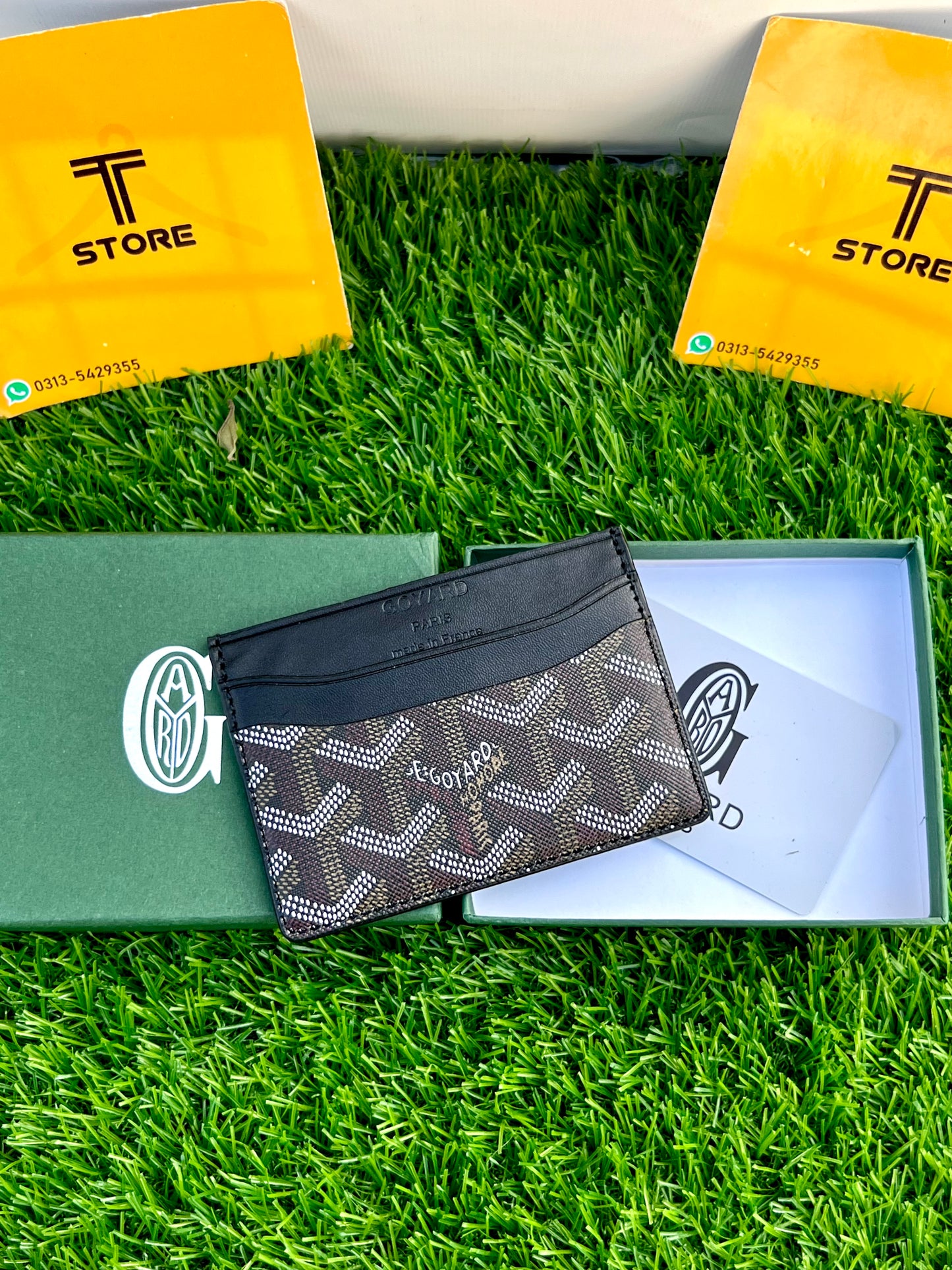 Goyard Saint Sulpice Black Cardholder