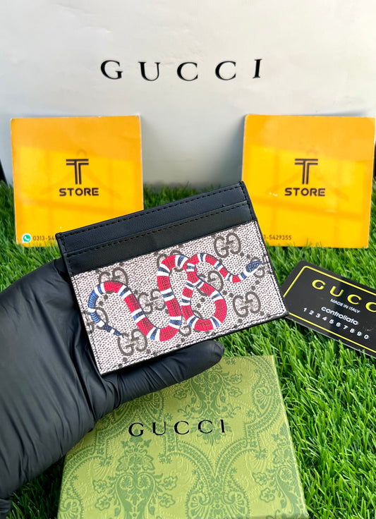 Gucci Snake Beige Cardholder