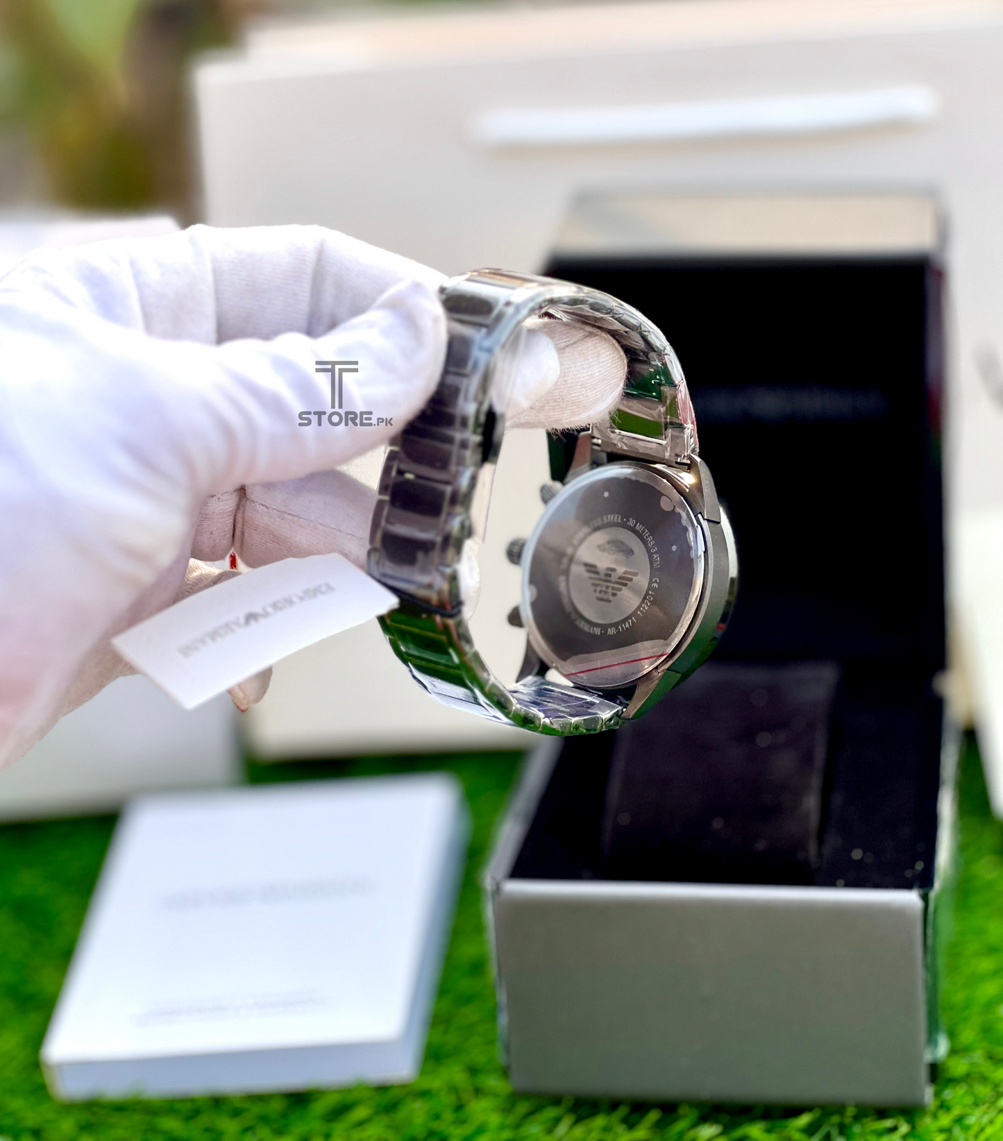 Original Emporio Armani AR11471 Multicolour Stainless Steel Chronograph Men's Watch