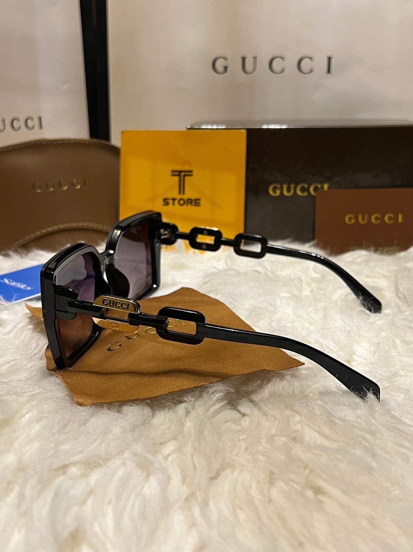 Gucci Black Women Sunglasses