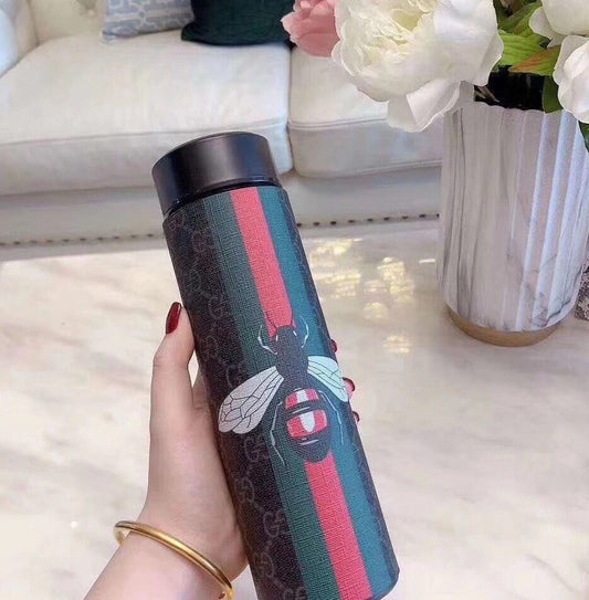 Gucci Bee Black Thermo Flask LED Display Temperature Bottle