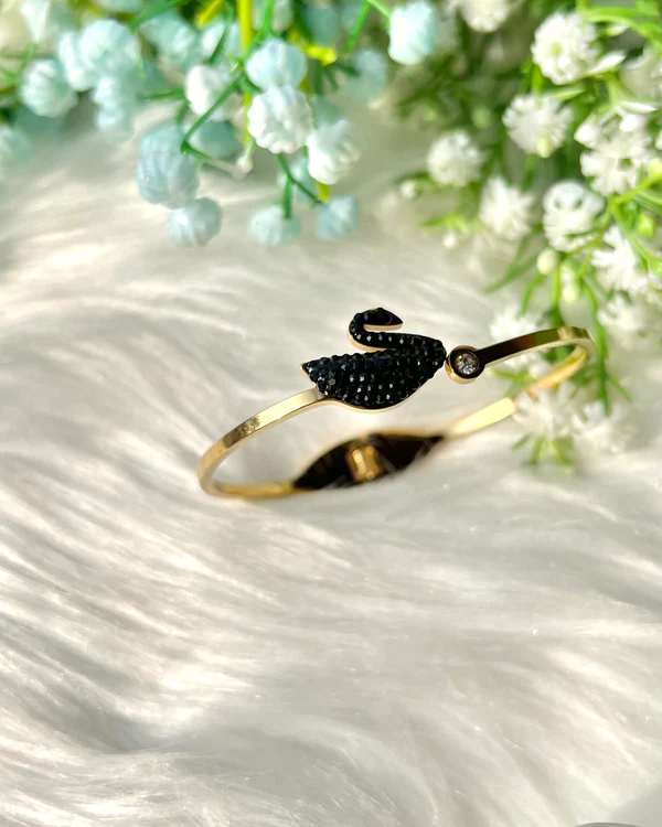 Swan Golden Bracelet