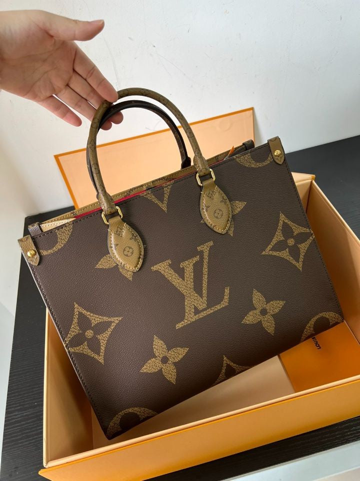 LV OnTheGo MM Monogram Tote Handbag