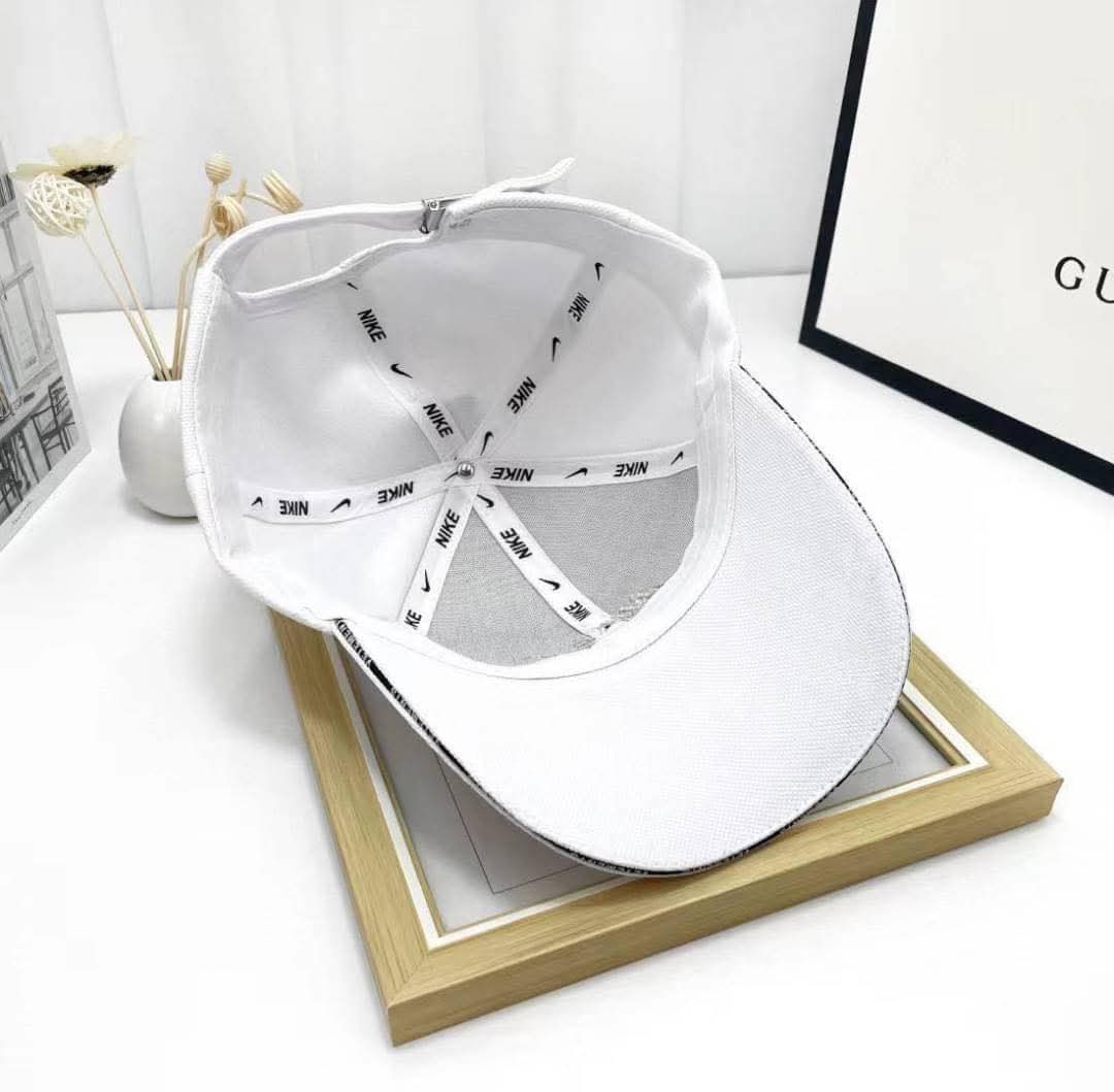Nike White Logo Cap