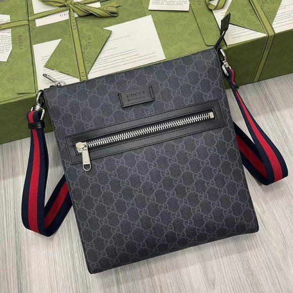 Gucci GG Black Messenger Bag