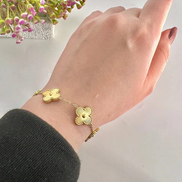 Van Cleef Golden Chain Bracelet