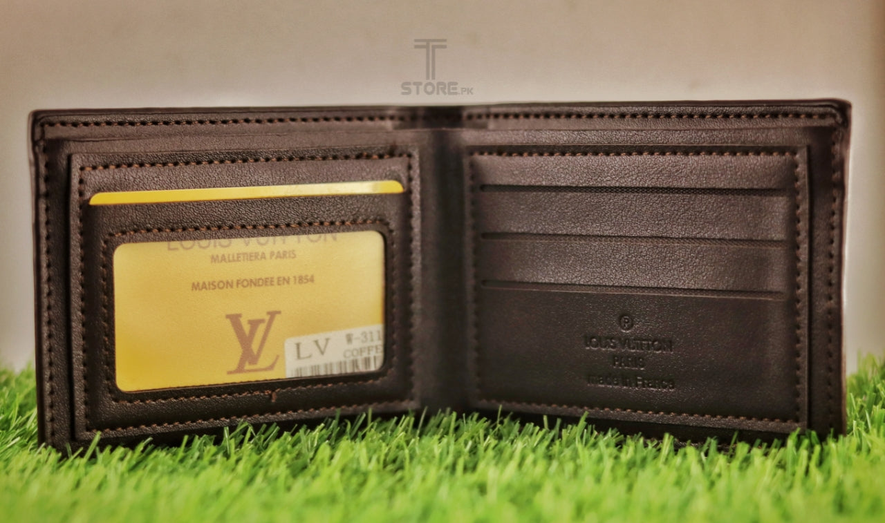 LV Monogram Brown Wallet - T Store.pk