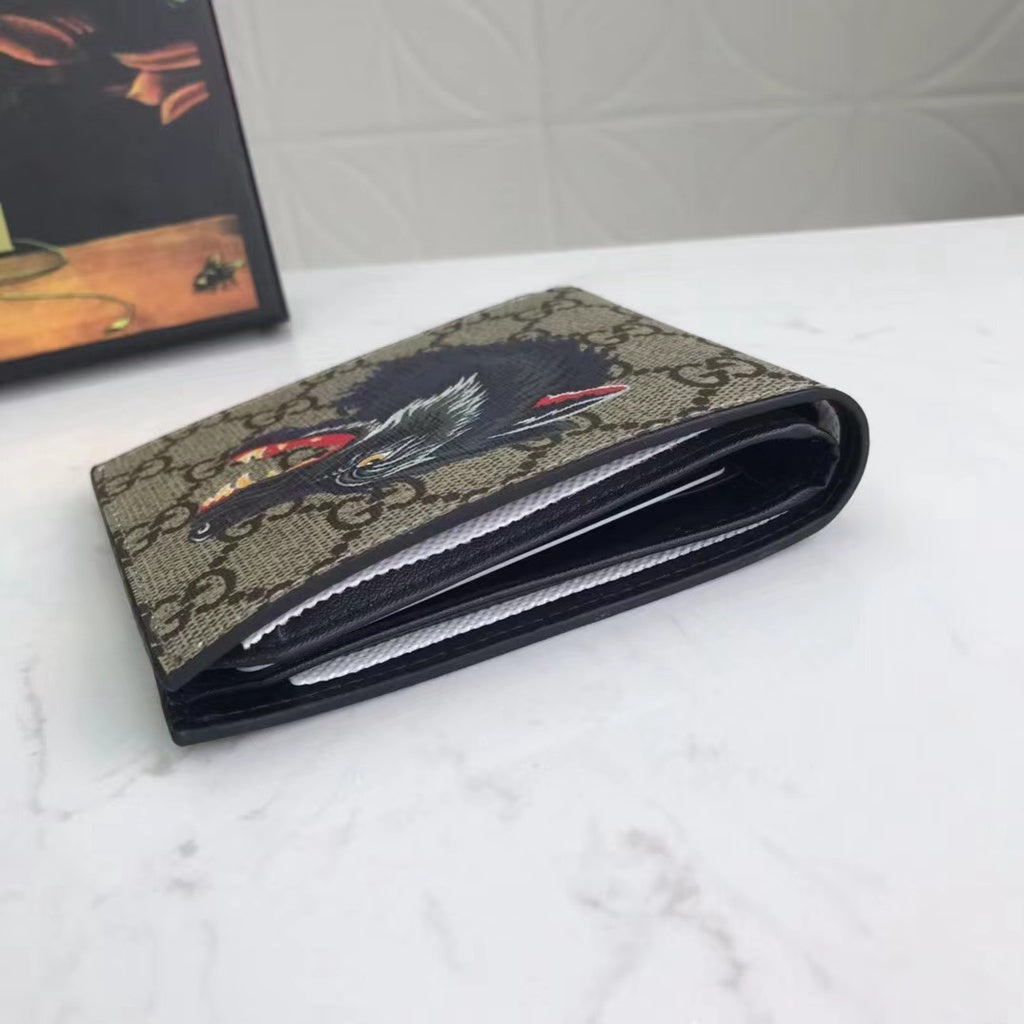 Gucci Wolf Printed Wallet - T Store.pk