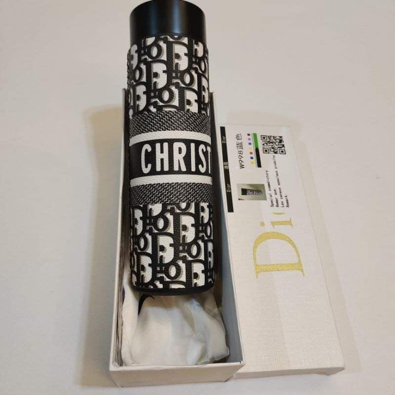 Dior Printed Thermo Flask LED Display Temperature Bottle
