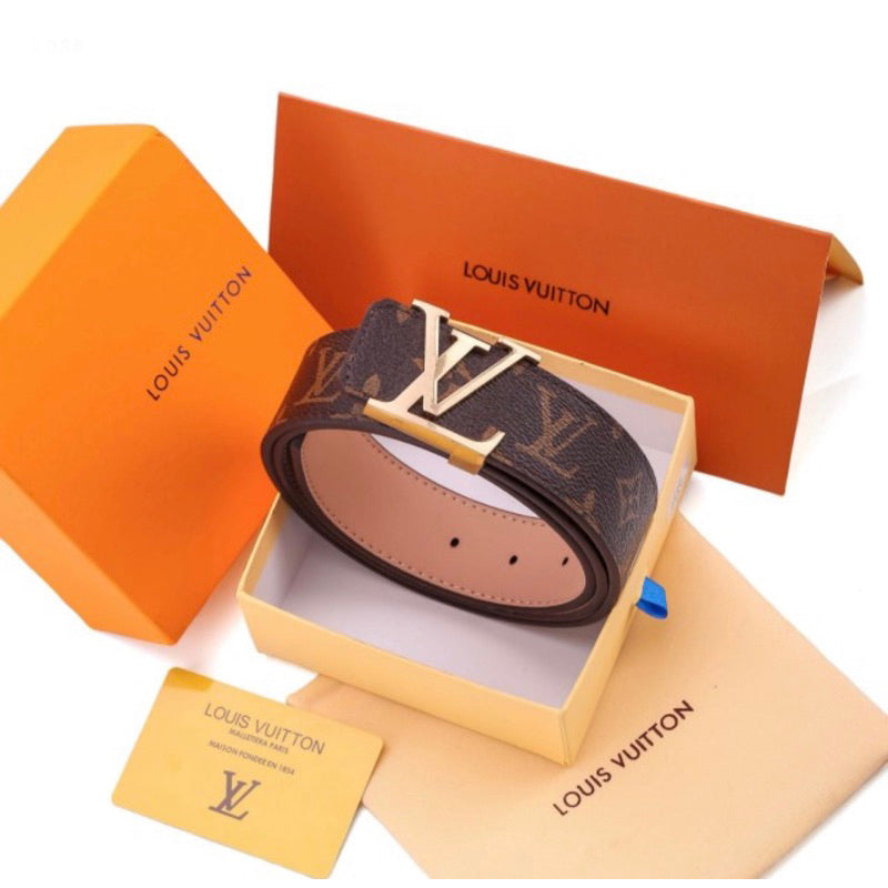 LV Monoram Brown Flower Belt