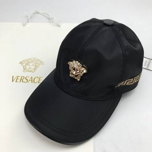 Versace Medusa Baseball Black Cap - T Store.pk