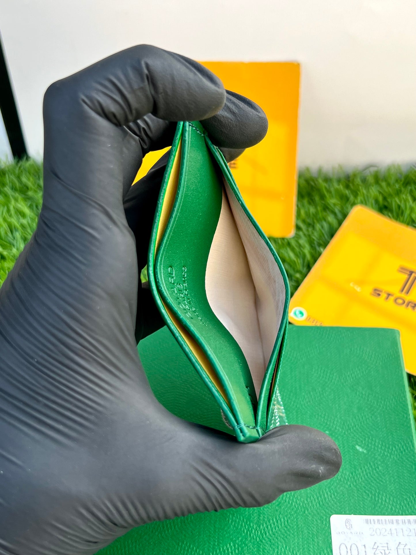 Goyard Saint Sulpice Green Cardholder