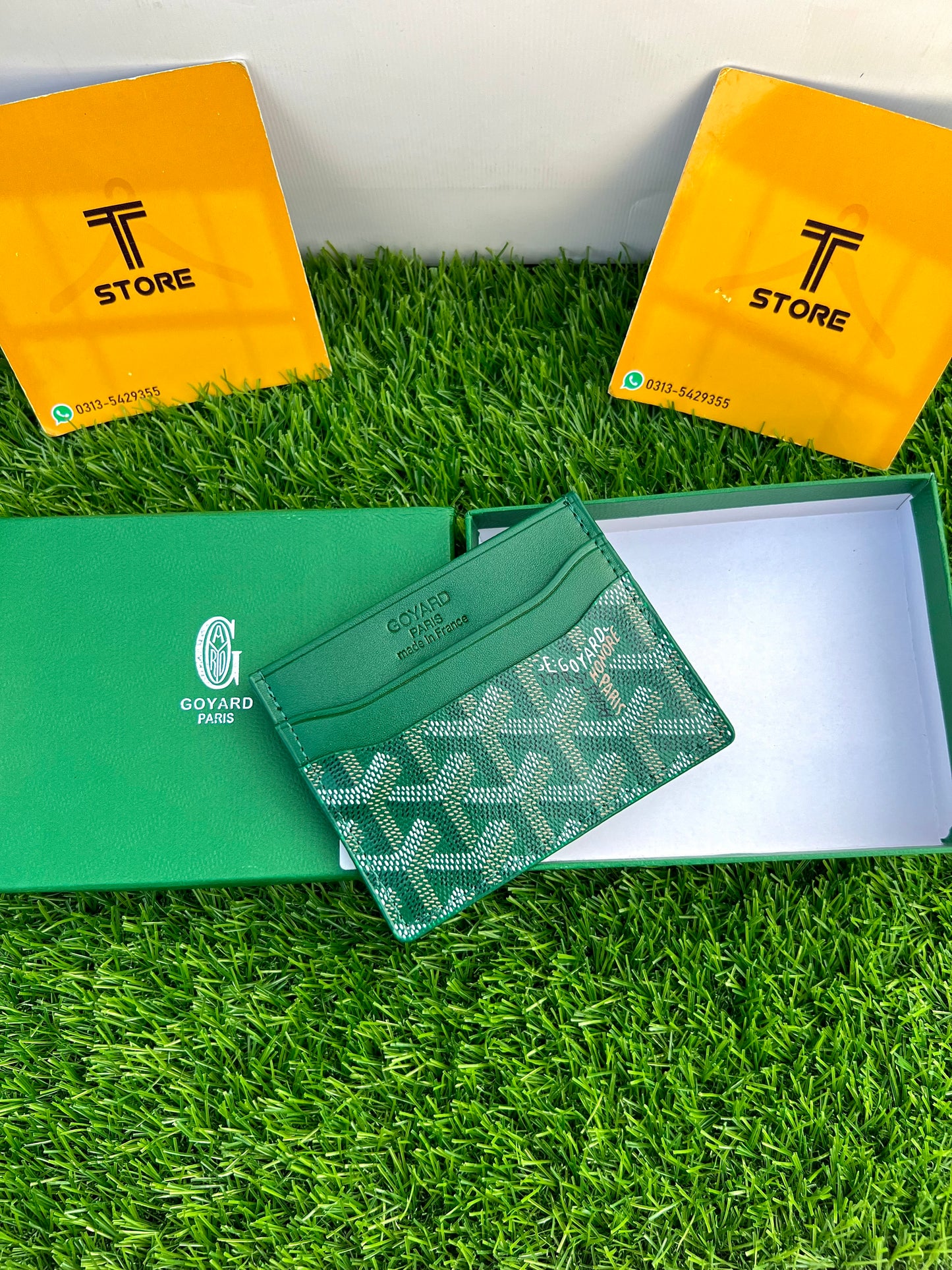 Goyard Saint Sulpice Green Cardholder