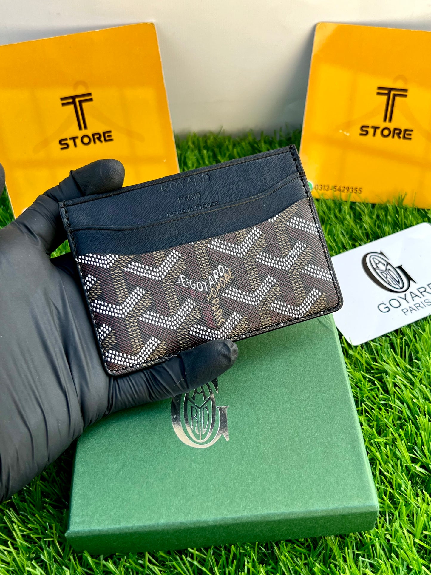 Goyard Saint Sulpice Black Cardholder