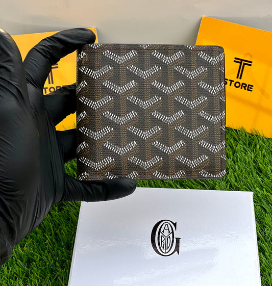 Goyard Brown Printed Wallet