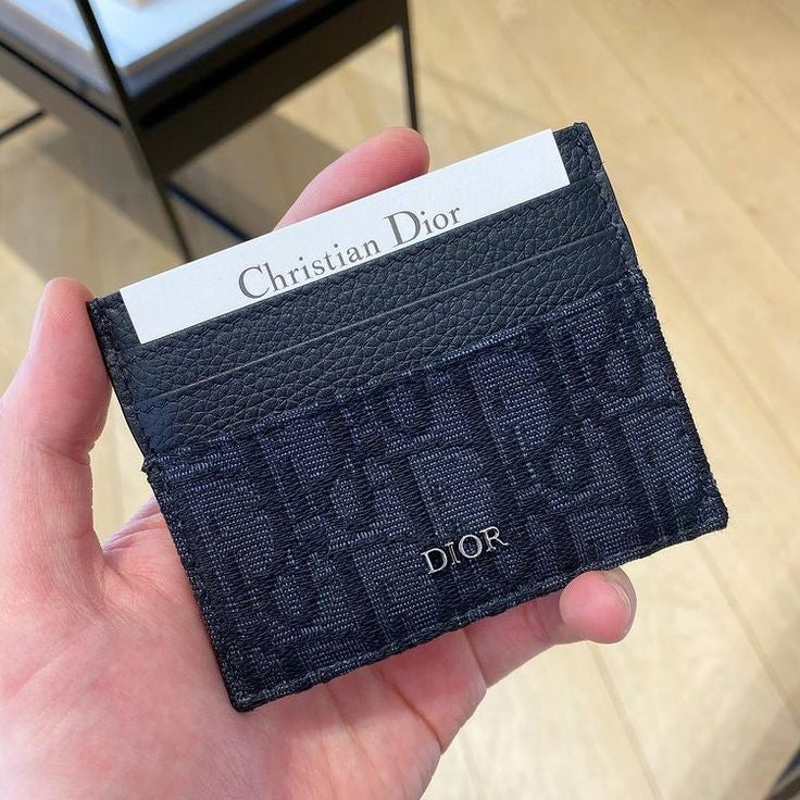 Dior Blue Cardholder