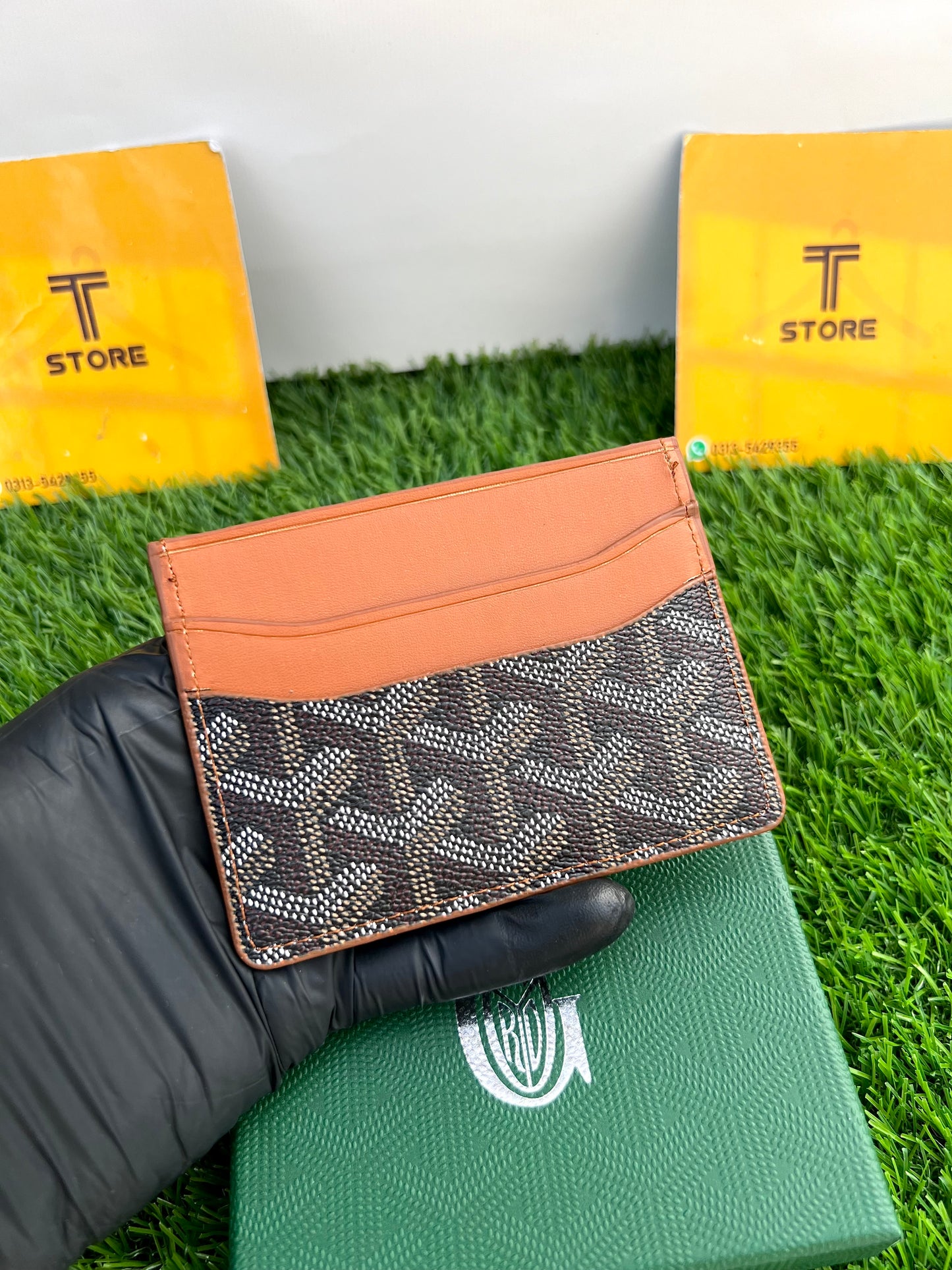 Goyard Saint Sulpice Brown Cardholder