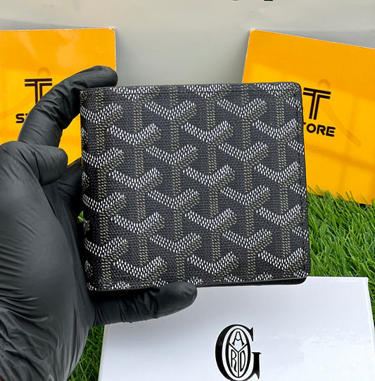Goyard Black Printed Wallet