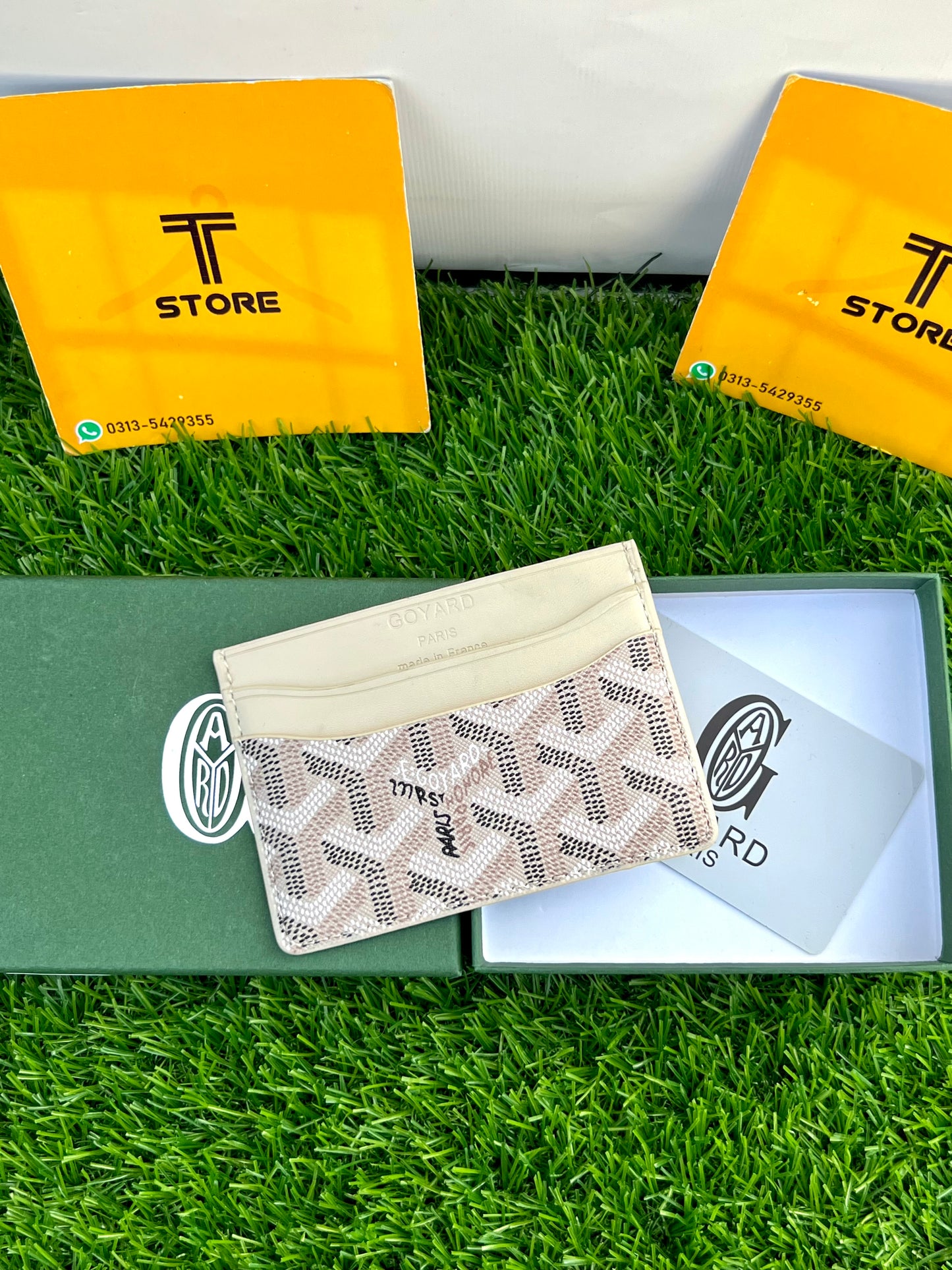 Goyard Saint Sulpice White Cardholder