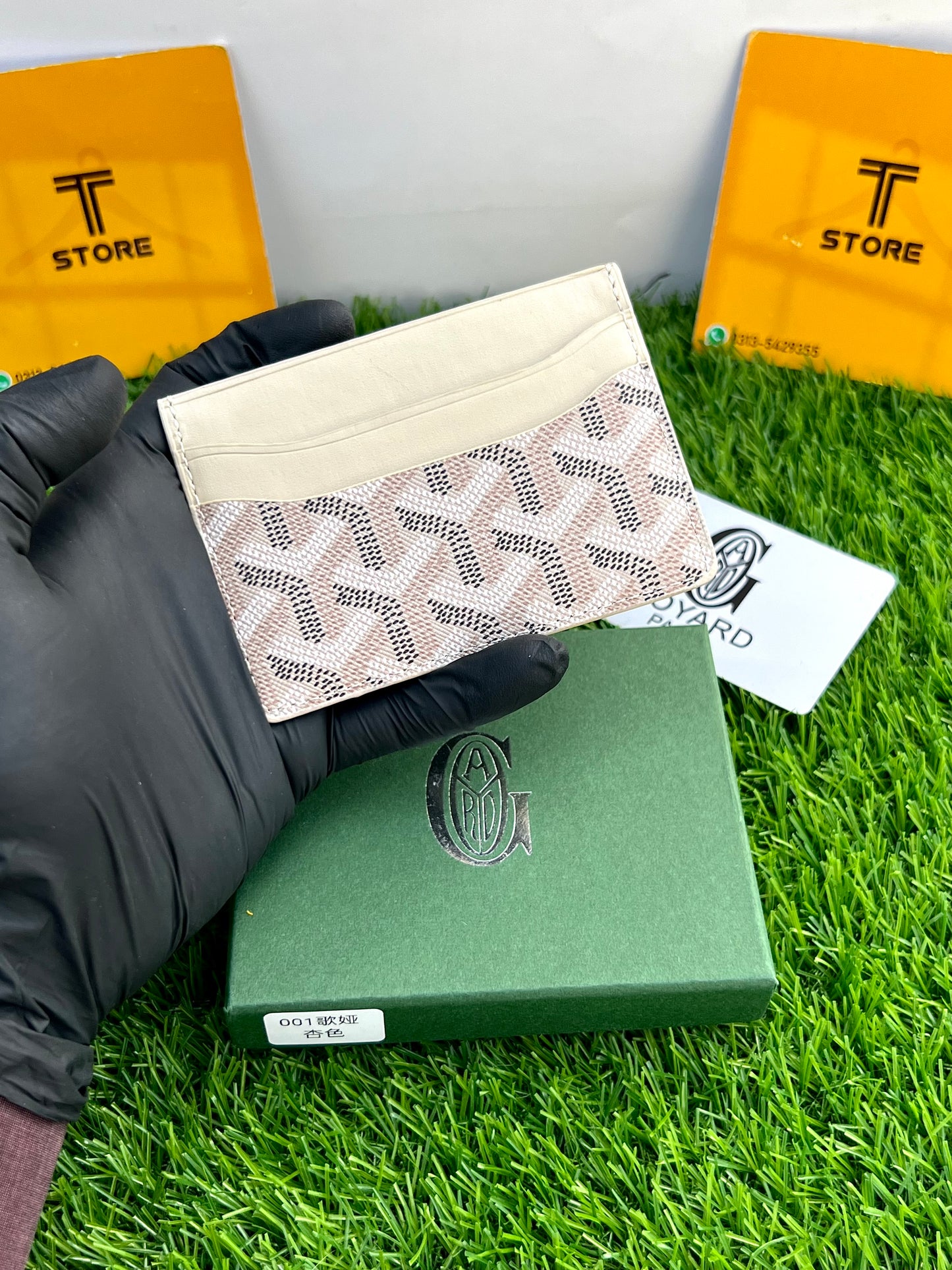 Goyard Saint Sulpice White Cardholder