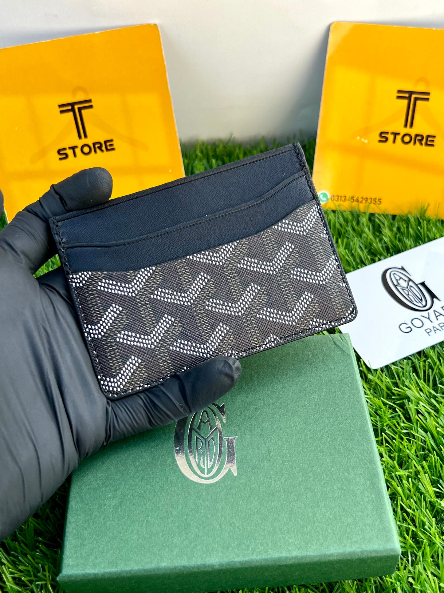 Goyard Saint Sulpice Black Cardholder