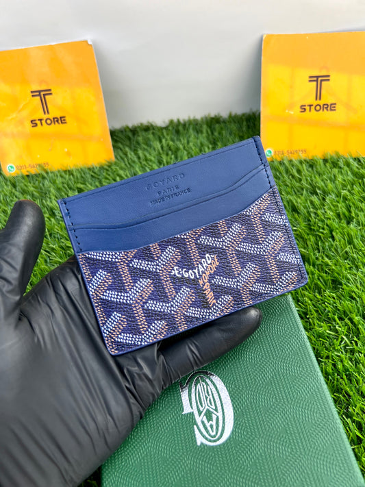 Goyard Saint Sulpice Blue Cardholder