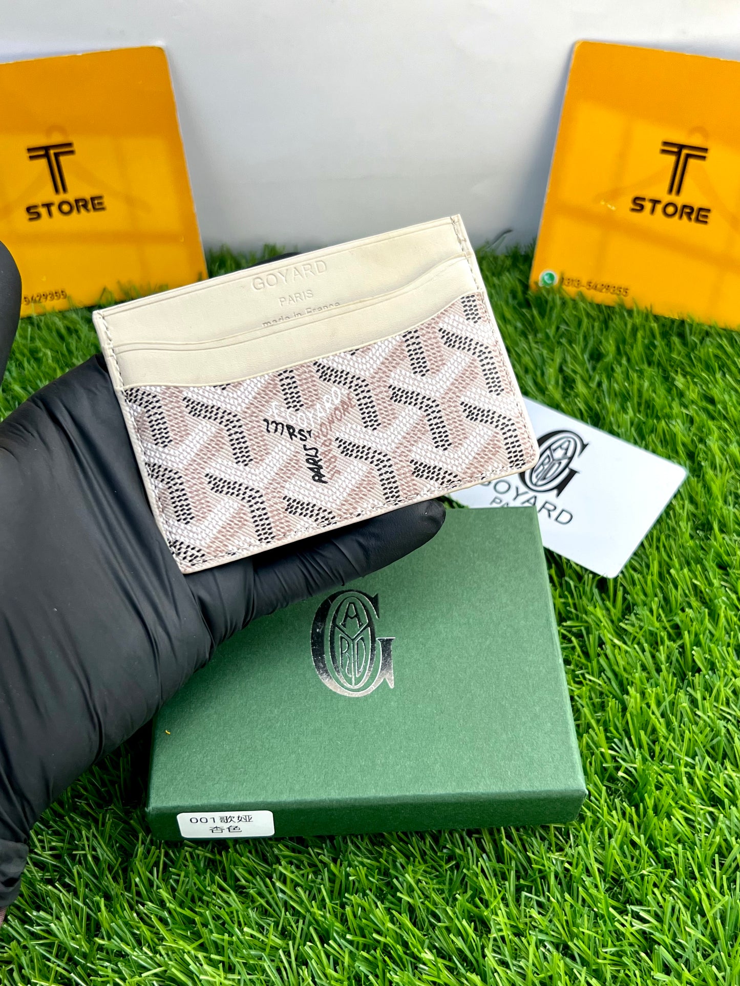 Goyard Saint Sulpice White Cardholder