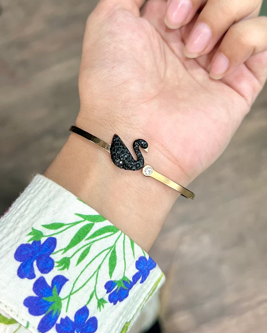 Swan Golden Bracelet