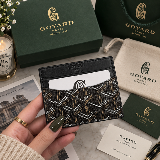 Goyard Saint Sulpice Black Cardholder