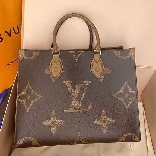 LV OnTheGo MM Monogram Tote Handbag