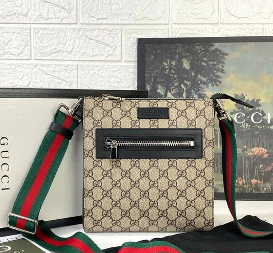 Gucci GG Beige Messenger Bag
