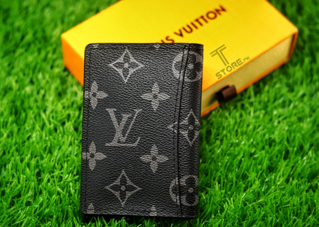 LV Monogram Black Pocket Organizer/Cardholder - T Store.pk