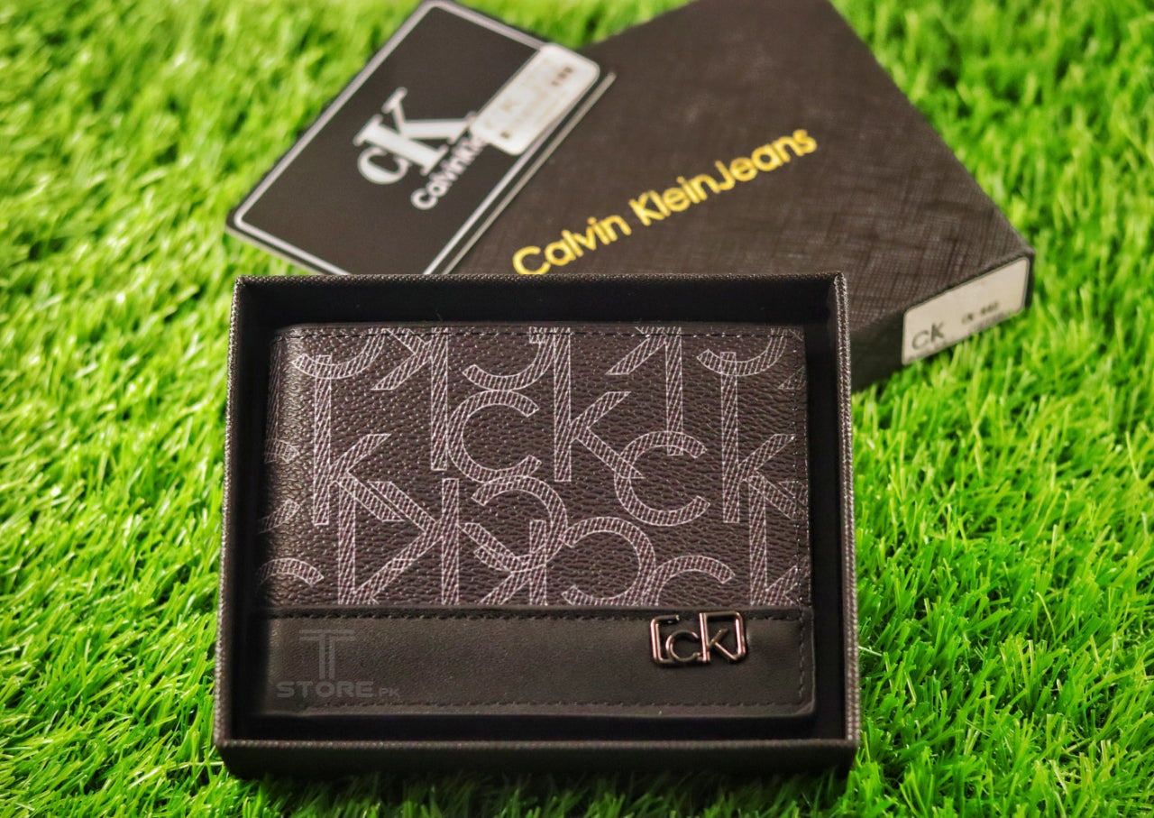 CK Black Strip Wallet - T Store.pk