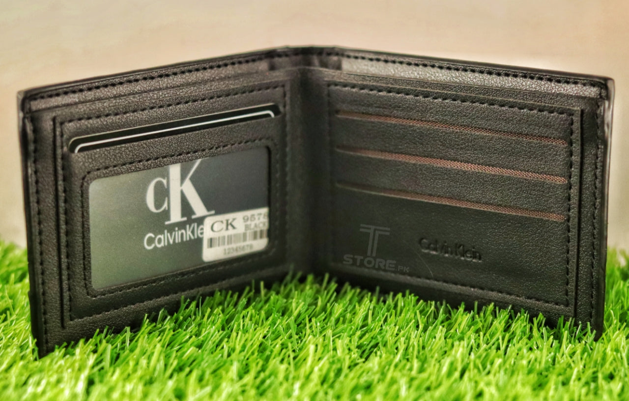 CK Black Strip Wallet - T Store.pk
