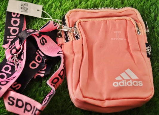 Addidas Crossbody Unisex Mini Pink Bag