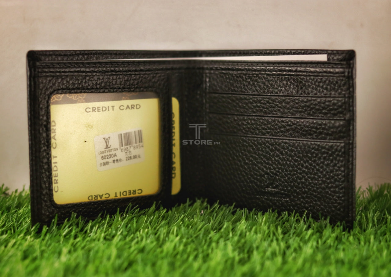 LV Embossed Genuine Leather Wallet