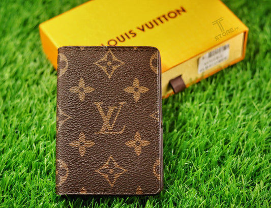 LV Monogram Brown Pocket Organizer/Cardholder