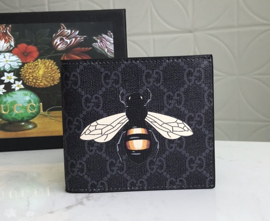 Gucci Bee Black Wallet - T Store.pk