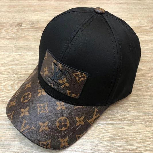 LV Monogram Logo Printed Cap