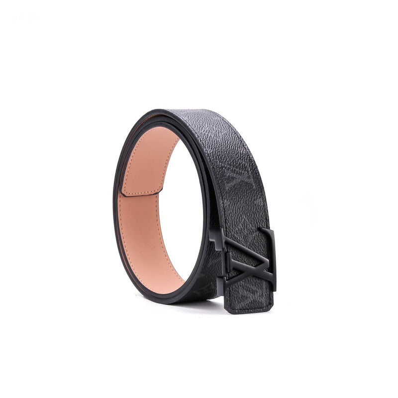 LV Monoram Black Flower Belt